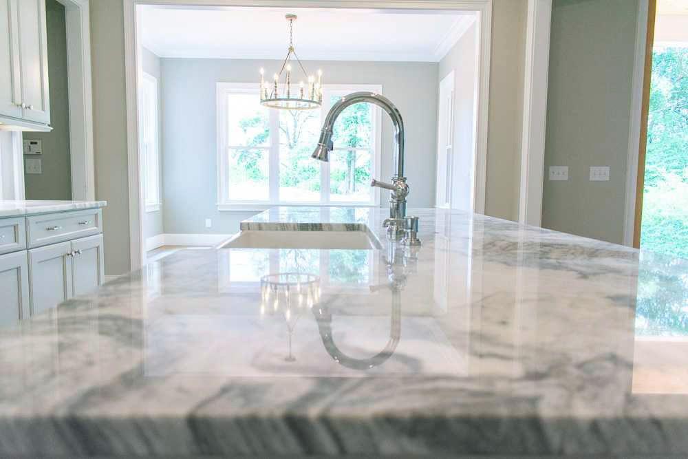 Granite kitchen countertop